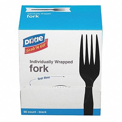 Fork Black Dixie Med PK540 MPN:FM5W540