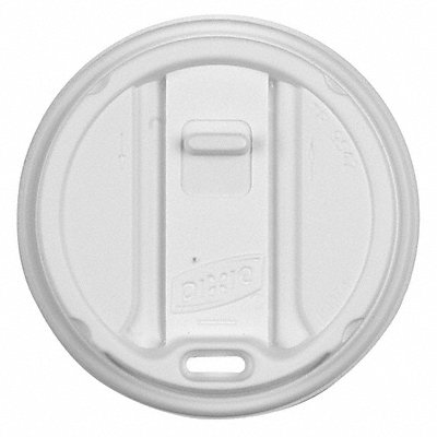 Disp Hot Cup Lid 10oz -20oz White PK1000 MPN:TP9542