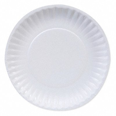 Paper Plate 8 1/2 in White PK500 MPN:DBP09W