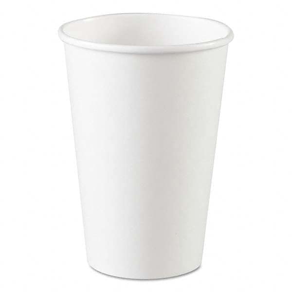 Paper Cups, Hot, 16 oz, White, 1000/Carton MPN:DXE2346W