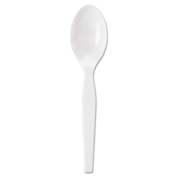 Individually Wrapped Polystyrene Cutlery, Teaspoons, White, 1000/Carton MPN:DXETM23C7