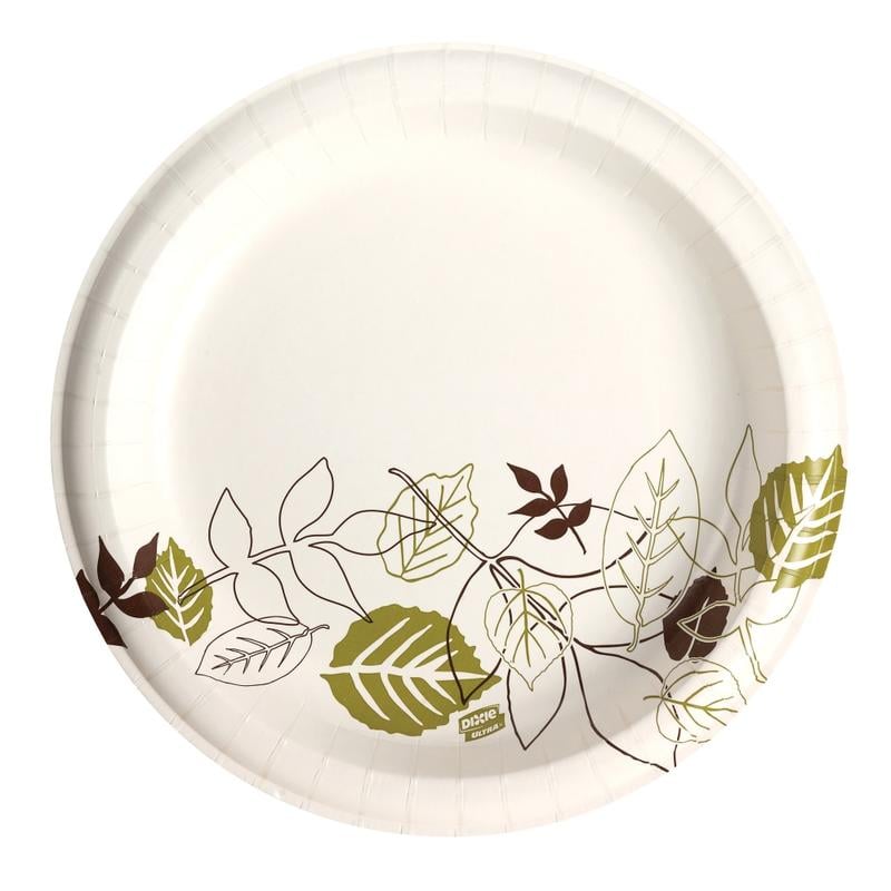 Dixie Ultra Paper Plates, 10-1/8in, Pathways, Pack Of 125 Plates (Min Order Qty 3) MPN:SXP10PATH