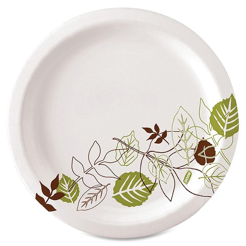 Dixie Paper Plates, 10in, Pathways, Carton Of 500 Plates MPN:SXP10PATHCT