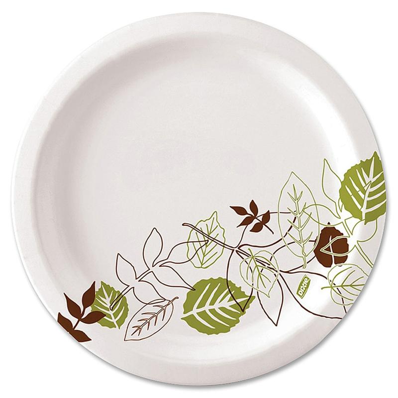DIXIE ULTRA 8 1/2IN HEAVY-WEIGHT PAPER PLATES BY GP PRO (GEORGIA-PACIFIC), PATHWAYS, 500 PLATES PER CASE MPN:SXP9PATHCT