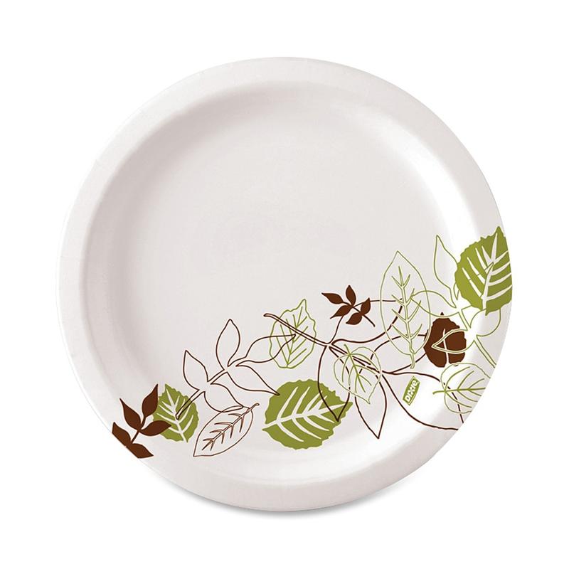 DIXIE 6 7/8IN MEDIUM-WEIGHT PAPER PLATES BY GP PRO (GEORGIA-PACIFIC), PATHWAYS, PACK of 125 PLATES (Min Order Qty 6) MPN:UX7WSPK