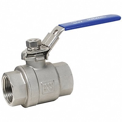 SS Ball Valve Full Port Locking 1 MPN:SSLBV100