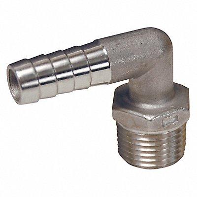 Barbed Hose Fitting Hose ID 1/2 NPT MPN:1290806SS