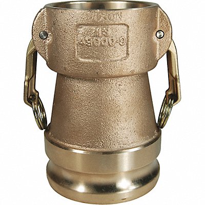 Cam and Groove Coupling 2  3 Brass MPN:3020-DA-BR