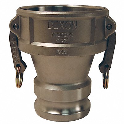 Cam and Groove Adapter 2  3 316 SS MPN:3020-DA-SS