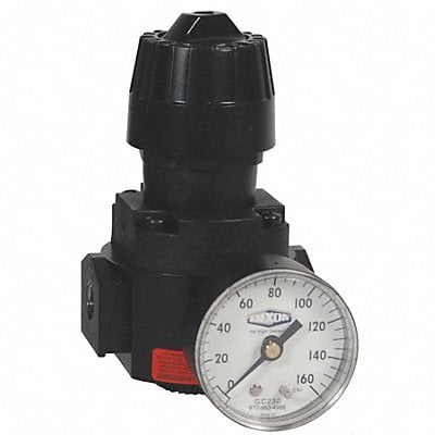 Wilkerson Compact Regulator w/gauge 1/2 MPN:R16-04RG