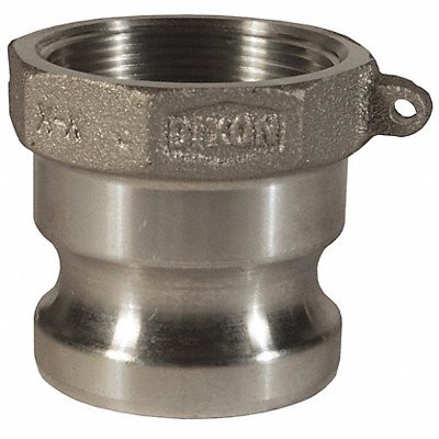 Fire Hose Adapter 3/4 NPTxCamandGroove D MPN:75-A-AL