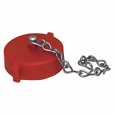 Thermoplastic Cap with Chain 2-1/2 -NST MPN:PFCW250F