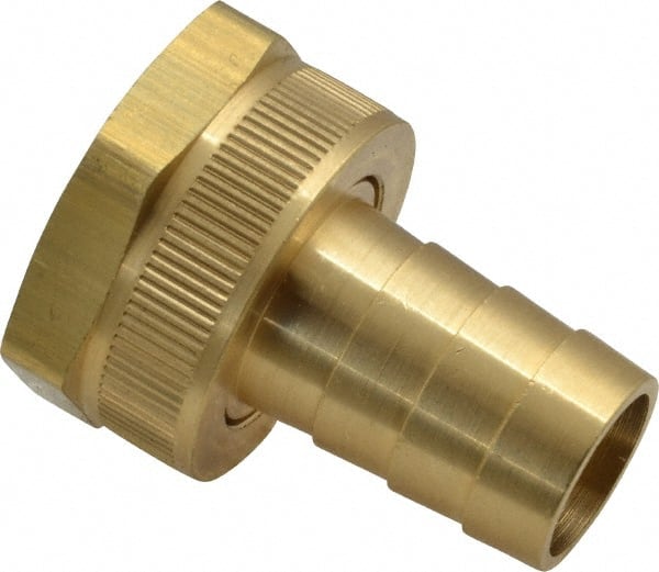 Garden Hose Fitting: Short Shank Female Swivel, 3/4