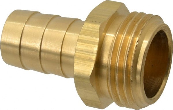 Garden Hose Fitting: Short Shank Male/Female Set, 3/4