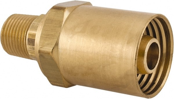 3/8 NPTF, Reusable Hose Male Fitting MPN:MSC1838166K