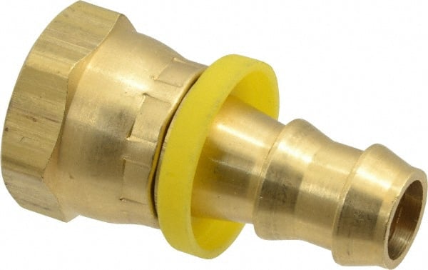 Barbed Push-On Hose Female Connector: 1/2