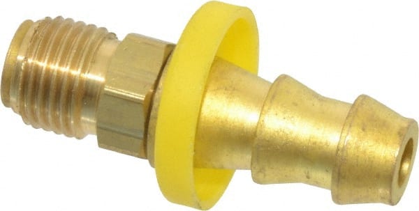 Barbed Push-On Hose Male Connector: 1/2