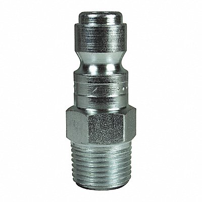 Industrial Male Plug Steel 1/4 MPN:DCP21