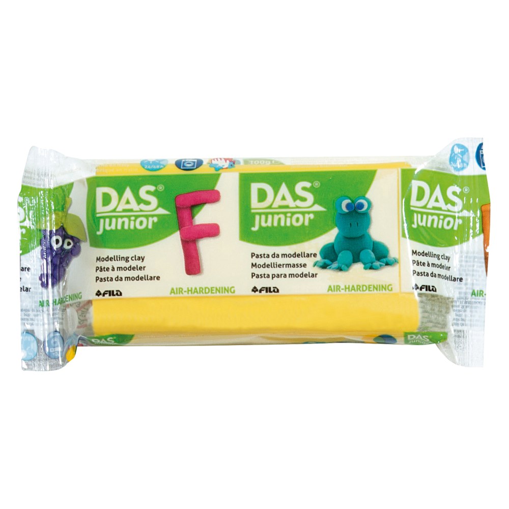 Das Junior Air-Drying Modeling Clay, 3.5 Oz, Yellow (Min Order Qty 31) MPN:349301