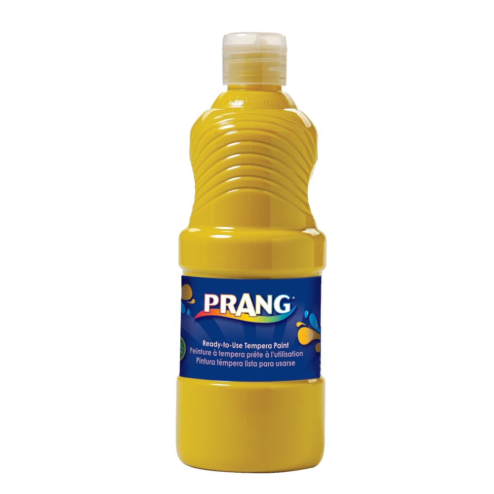 Prang Ready-To-Use Tempera Paint, 16 Oz., Yellow (Min Order Qty 10) MPN:21603