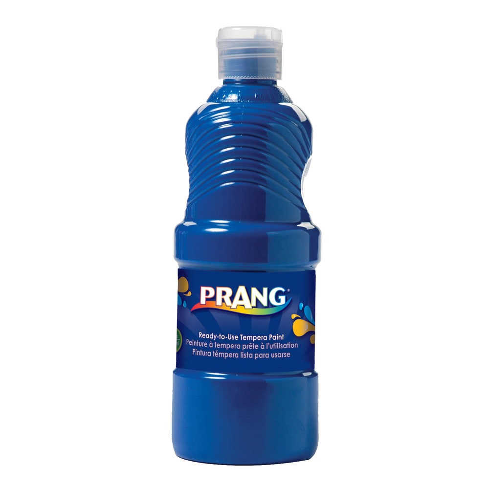 Prang Ready-To-Use Tempera Paint, 16 Oz., Blue (Min Order Qty 10) MPN:21605