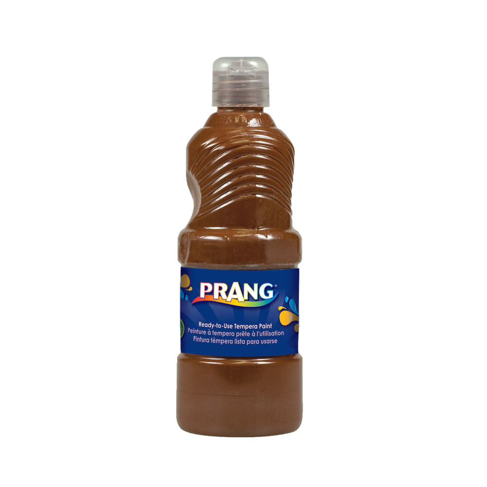 Prang Ready-To-Use Tempera Paint, 16 Oz., Brown (Min Order Qty 6) MPN:21607