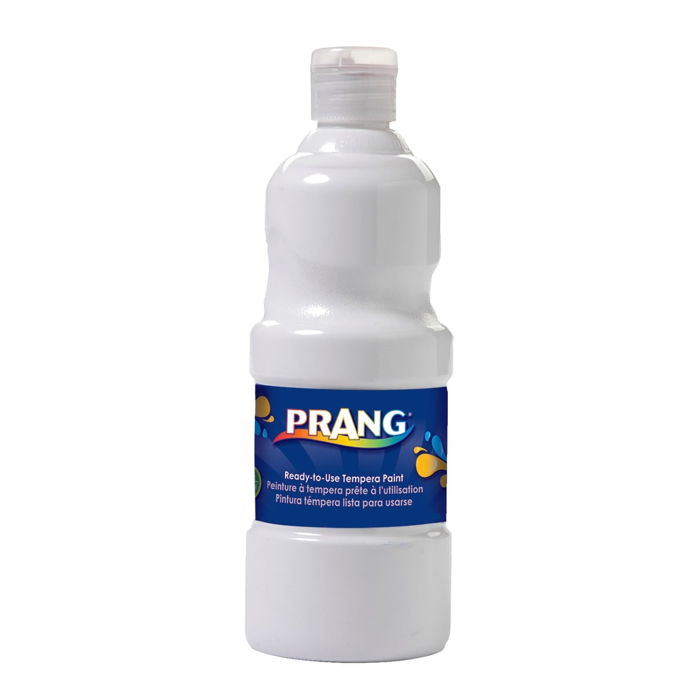 Prang Ready-To-Use Tempera Paint, 16 Oz., White (Min Order Qty 6) MPN:21609