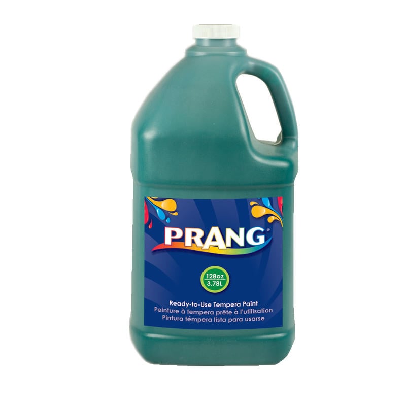 Prang Ready-To-Use Tempera Paint, 128 Oz., Green (Min Order Qty 3) MPN:22804