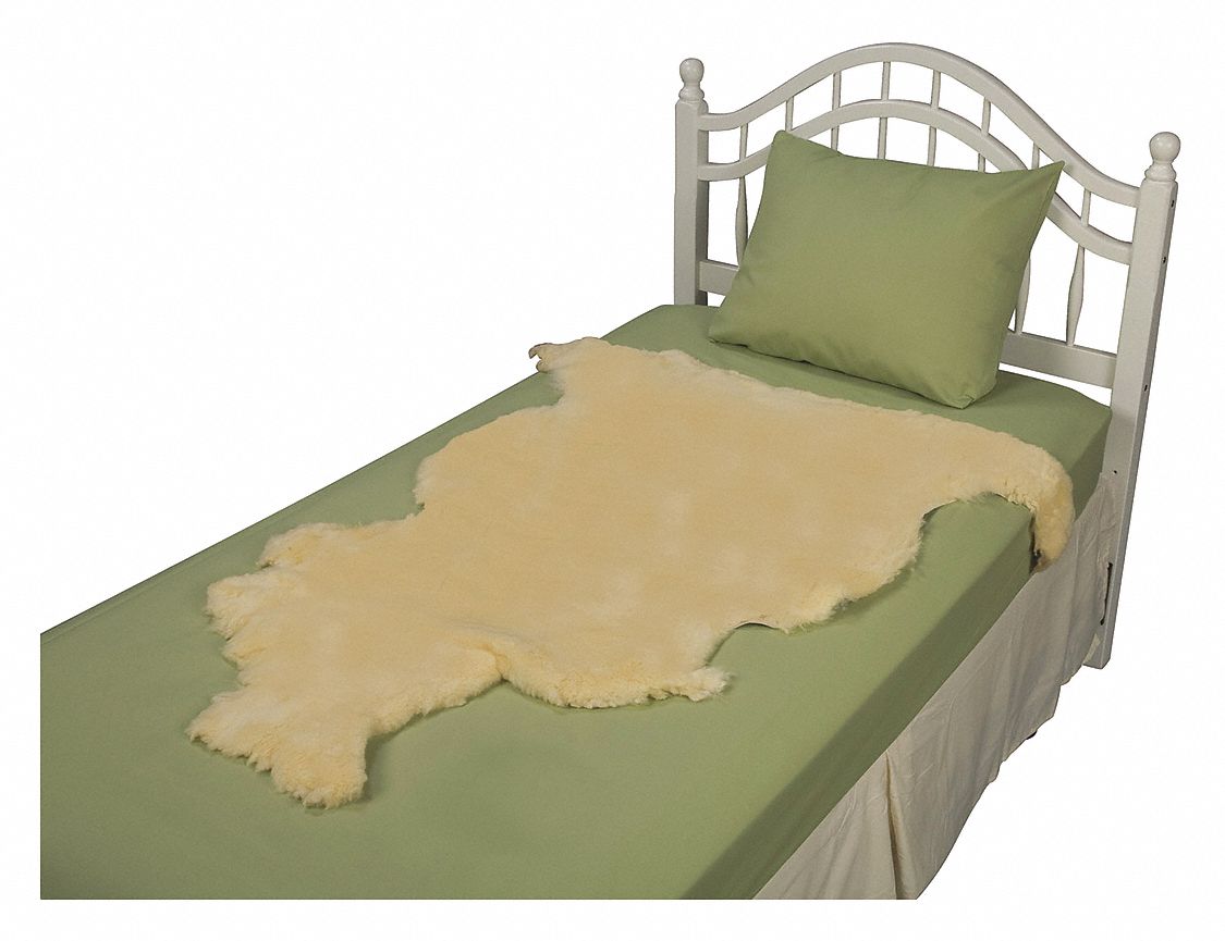 Sheepskin 36inLx36inW Gold Sheepskin MPN:559-8079-0000