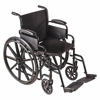 Wheelchair 250 lb 18 In Seat Silver MPN:503-0664-0200