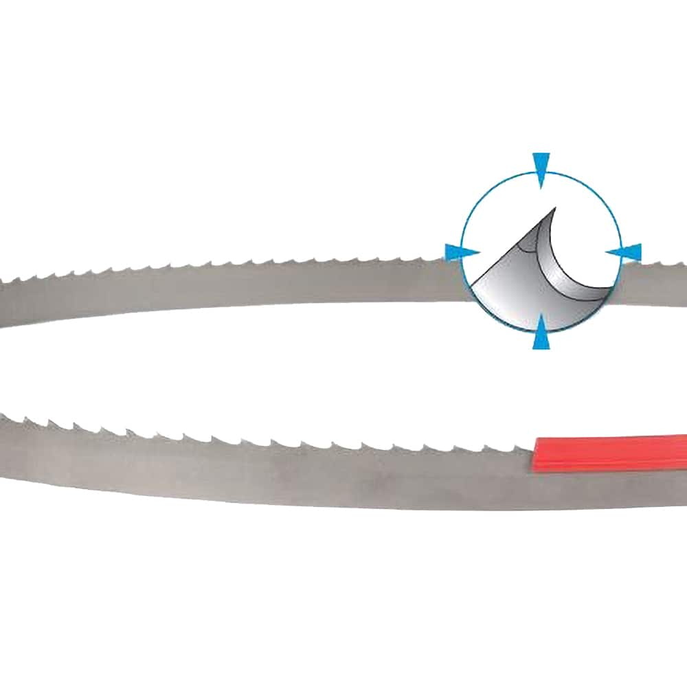 Welded Band Saw Blades, Blade Length (Feet): 11' 8 , Blade Width (Inch): 1 , Teeth Per Inch: 4-6 , Blade Material: Bi-Metal , Tooth Material: High Speed Steel  MPN:303-900140.000