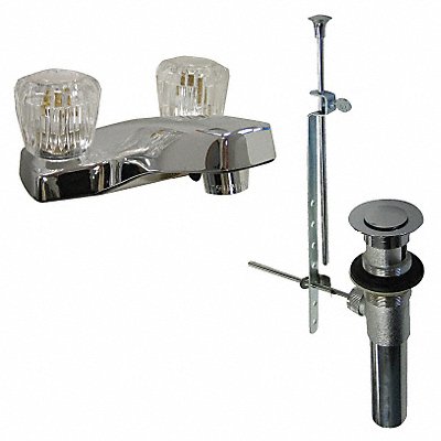 Low Arc Chrome Dominion Faucets 1.2gpm MPN:77-1006