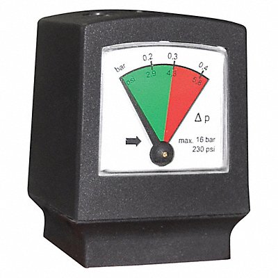 DP Gauge For Use On Oil-X Filters MPN:ZD90GL