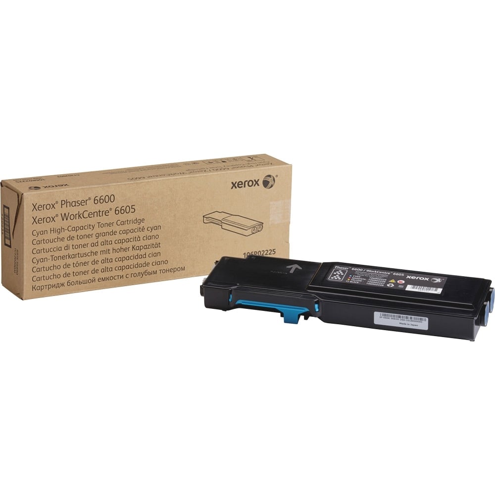 Xerox 106R02225 Cyan High Yield Toner Cartridge MPN:106R02225