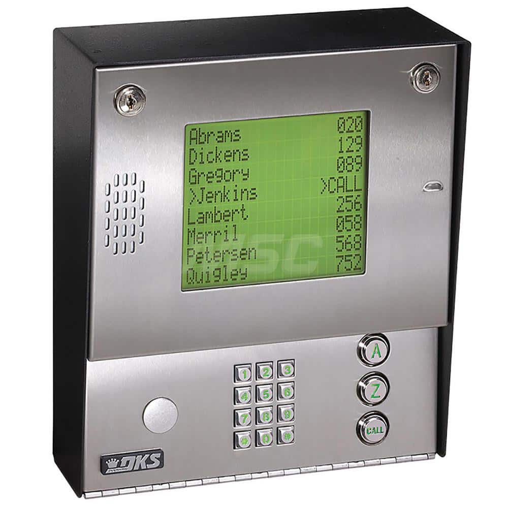 Intercoms & Call Boxes, Intercom Type: Telephone Entry System , Connection Type: Wired , Number of Stations: 1 , Height (Decimal Inch): 13.000000  MPN:1837-080