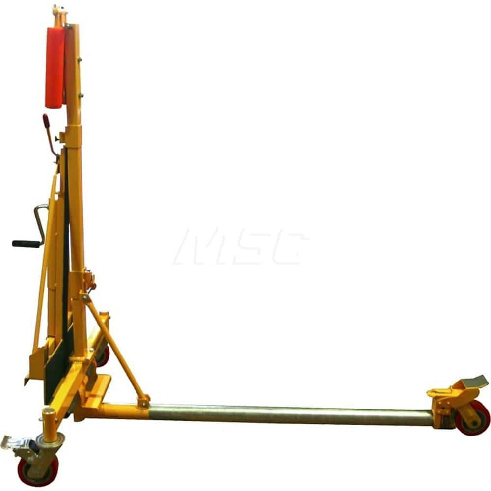 Panel Lifts, LiftType: Door , Drive Type: Hand Crank , Maximum Height: 4 (Inch), Panel Size: 4x10 , Load Capacity: 400  MPN:40100