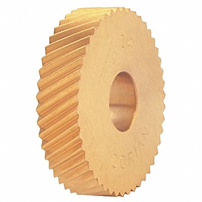 Knurl Wheel Left Hand Diagonal HSS MPN:DDL-20-HSB-CP