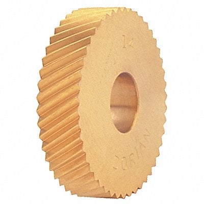 Knurl Wheel Left Hand Diagonal HSS MPN:ODL-25-HSB-CP