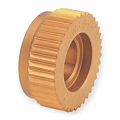 Knurl Wheel Straight HSS MPN:SW2S-20-HSB-CP