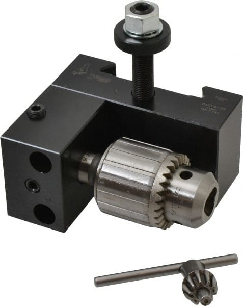 Lathe Tool Post Holder: Series CA, Number 35, Dovetail Drill Chuck Holder MPN:73310101590