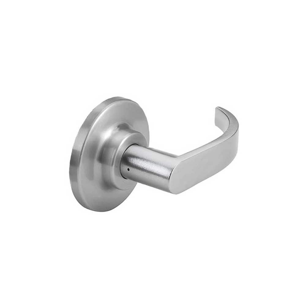 Lever Locksets, Lockset Type: Single Dummy , Key Type: Keyless , Material: Steel , Door Thickness: 1-3/4 to 2-1/4 , Finish: Satin Chrome  MPN:C801-LCE-626