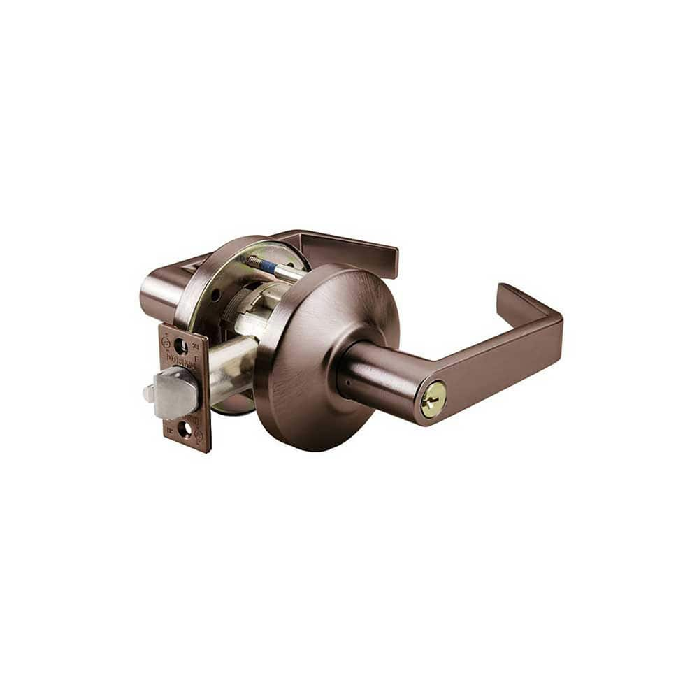 Lever Locksets, Lockset Type: Classroom , Key Type: Keyed Different , Back Set: 2-3/4 (Inch), Cylinder Type: Conventional , Material: Steel  MPN:C870-D-LRC-613