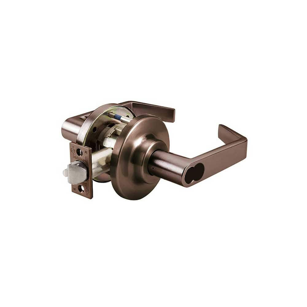 Lever Locksets, Lockset Type: Classroom , Key Type: Keyed Different , Back Set: 2-3/4 (Inch), Cylinder Type: SFIC Less Core , Material: Steel  MPN:C870-J-LRE-613