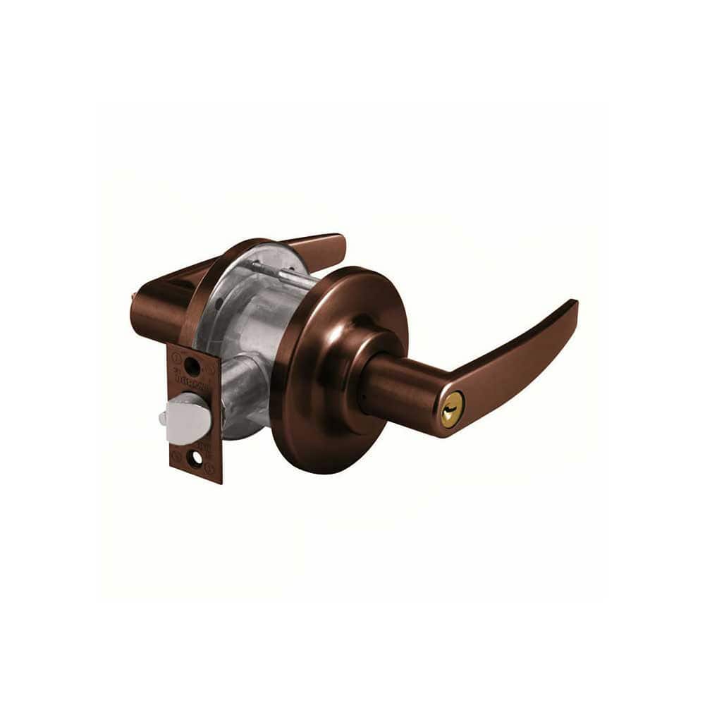 Lever Locksets, Lockset Type: Classroom , Key Type: Keyed Different , Back Set: 2-3/4 (Inch), Cylinder Type: Conventional , Material: Steel  MPN:CL770-D-LGE-613