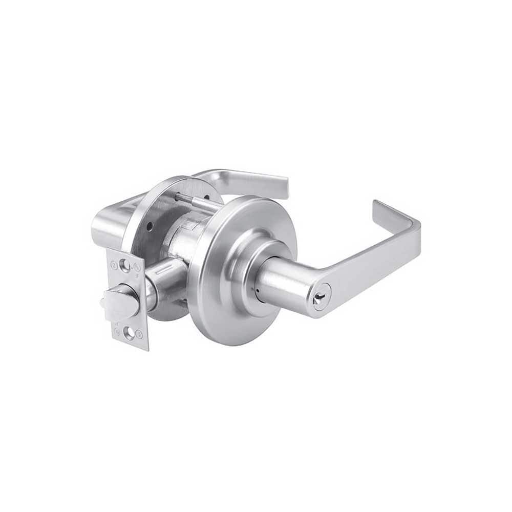 Lever Locksets, Lockset Type: Classroom , Key Type: Keyed Different , Back Set: 2-3/4 (Inch), Cylinder Type: Conventional , Material: Steel  MPN:CL770-D-LRE-626