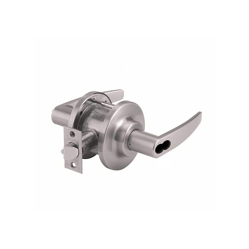 Lever Locksets, Lockset Type: Classroom , Key Type: Keyed Different , Back Set: 2-3/4 (Inch), Cylinder Type: SFIC Less Core , Material: Steel  MPN:CL770-J-LGE-626