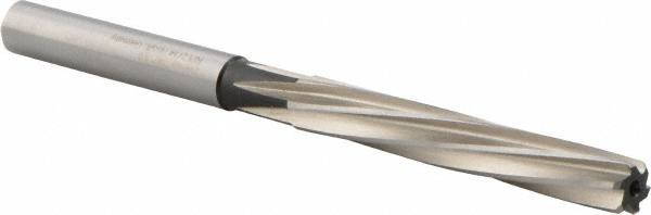 Chucking Reamer: 8.00mm Dia, 115.00mm OAL, 58.00mm Flute Length, Straight-Cylindrical Shank, Cobalt Steel MPN:5986543