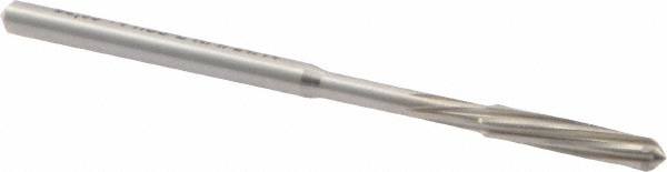 Chucking Reamer: 2.99 mm Dia, 61 mm OAL, 15 mm Flute Length, Spiral Flute, Straight Shank, Cobalt Steel MPN:5986836