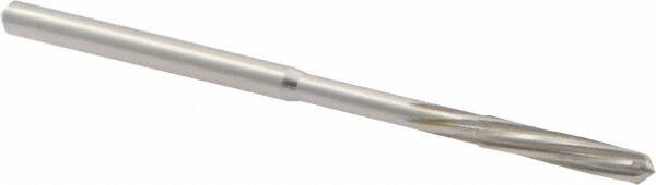 Chucking Reamer: 3.00mm Dia, 65.00mm OAL, 16.00mm Flute Length, Straight-Cylindrical Shank, Cobalt Steel MPN:5986842