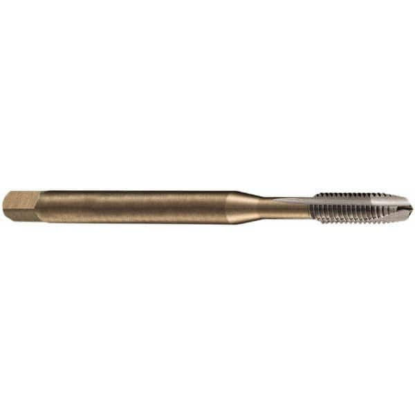 Spiral Point Tap: M2x0.4 Metric, 2 Flutes, Plug Chamfer, 6H Class of Fit, High-Speed Steel-E-PM, Bright/Uncoated MPN:5973413